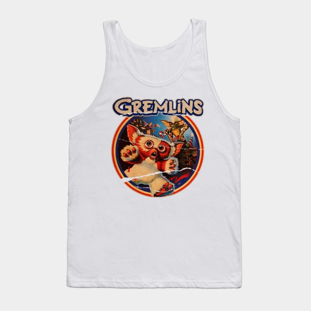 Gremlins Christmas Edition Tank Top by minimalistix